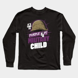 Honor and Courage: The Military Child Legacy Long Sleeve T-Shirt